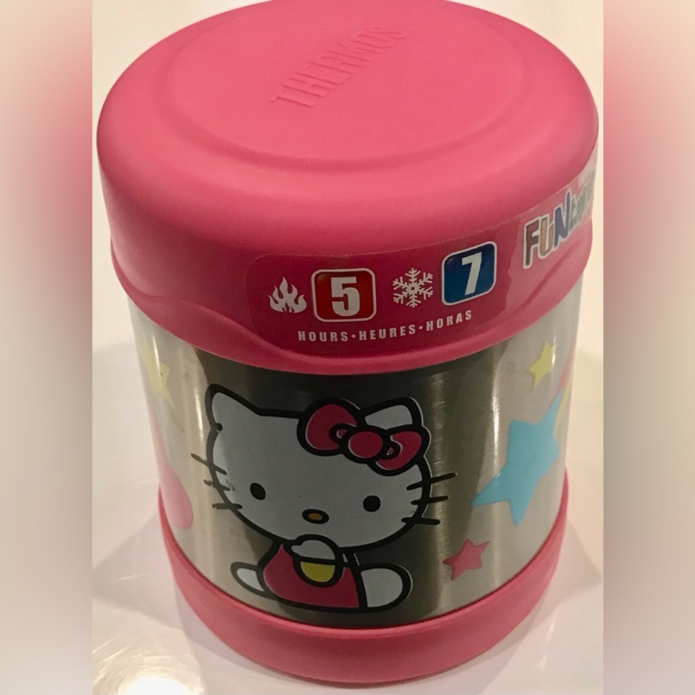 HELLO KITTY THERMOS FUNtainer Food Jar 10oz